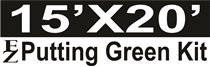 15' X 20' Putting Green Kit | Customizable to fit your needs | PGA and Backyard training areas | enjoy volume savings