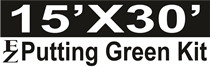 15' X 30' Putting Green Kit | Customizable to fit your needs | PGA and Backyard training areas | enjoy volume savings
