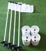 Plastic putting green cup/flag sets